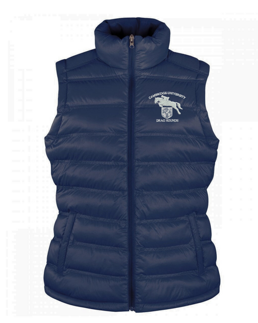 Cambridge University Draghounds Padded Gilet