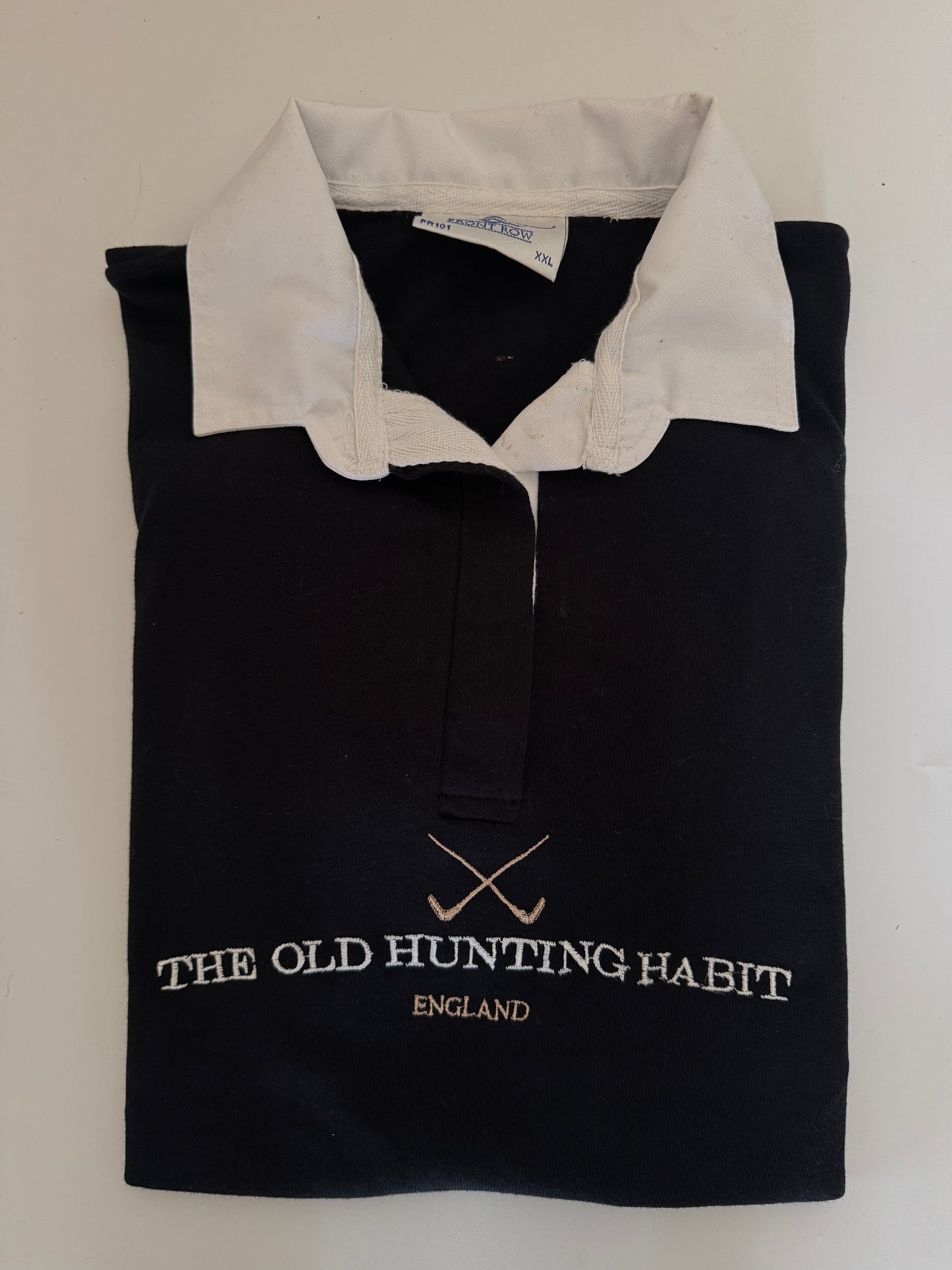 TOHH Black Rugby Top - XXL