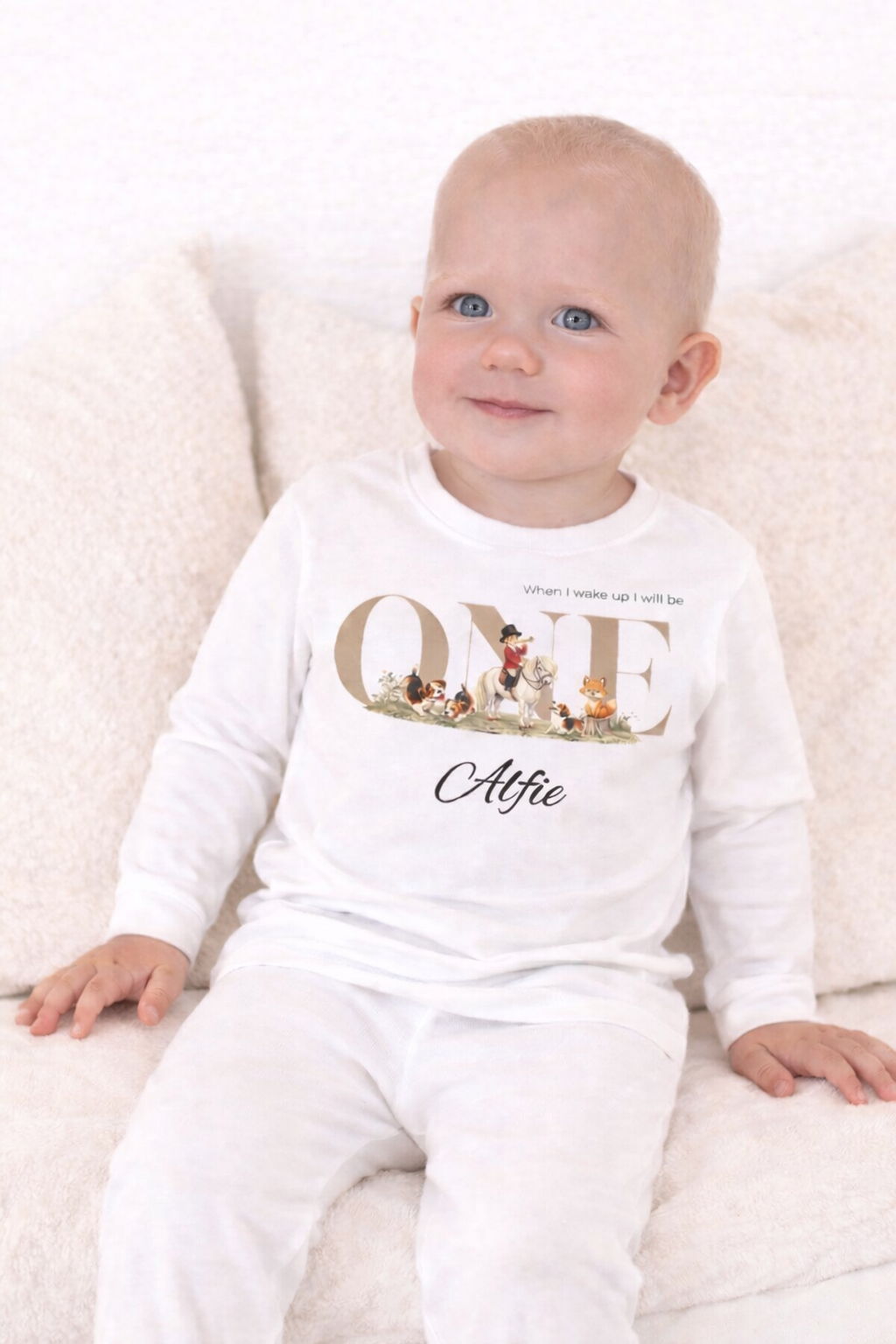 Hunting theme Birthday PJ's