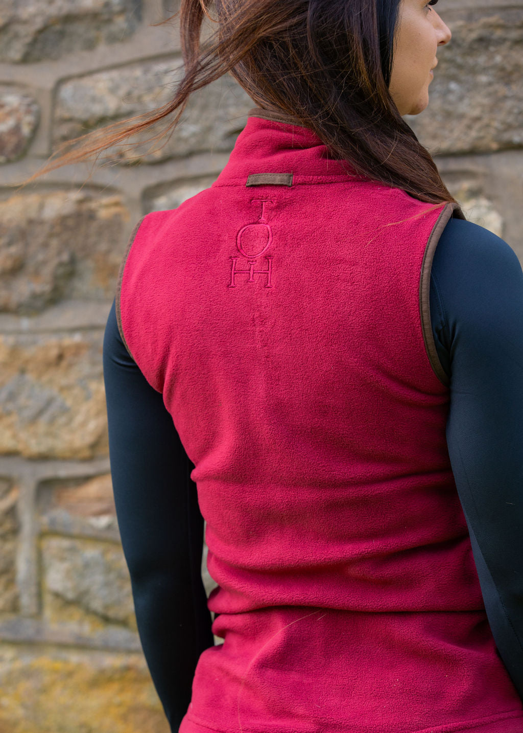 TOHH Horse & Hound Fleece Gilet