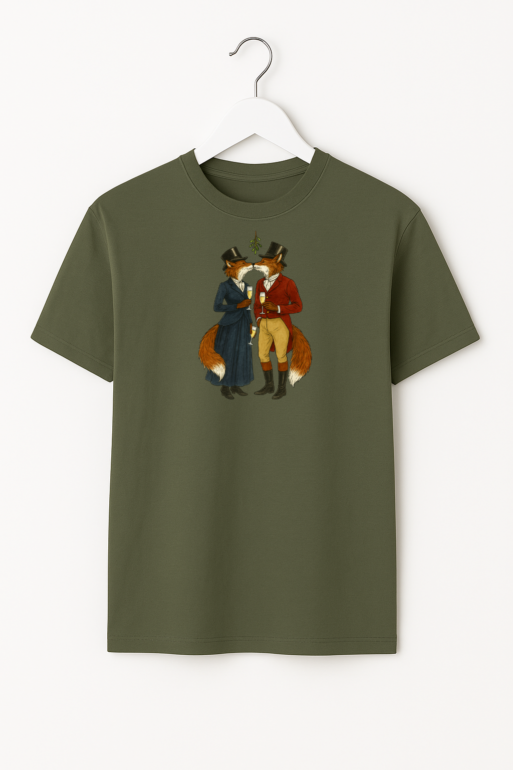 Limited Edition Festive Kissing T Shirt