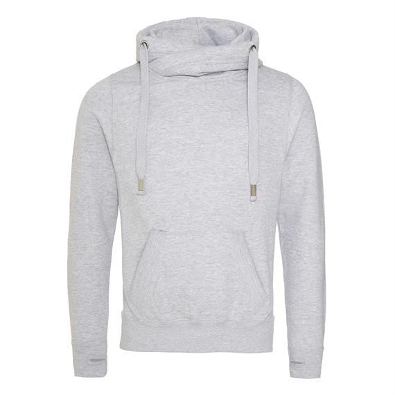 TOHH Initial Cross Neck Hoodie