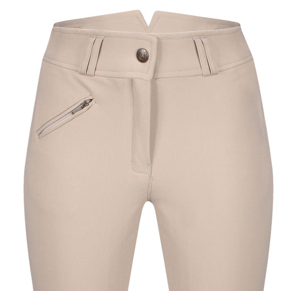 High Waisted Breeches - Suede Knee