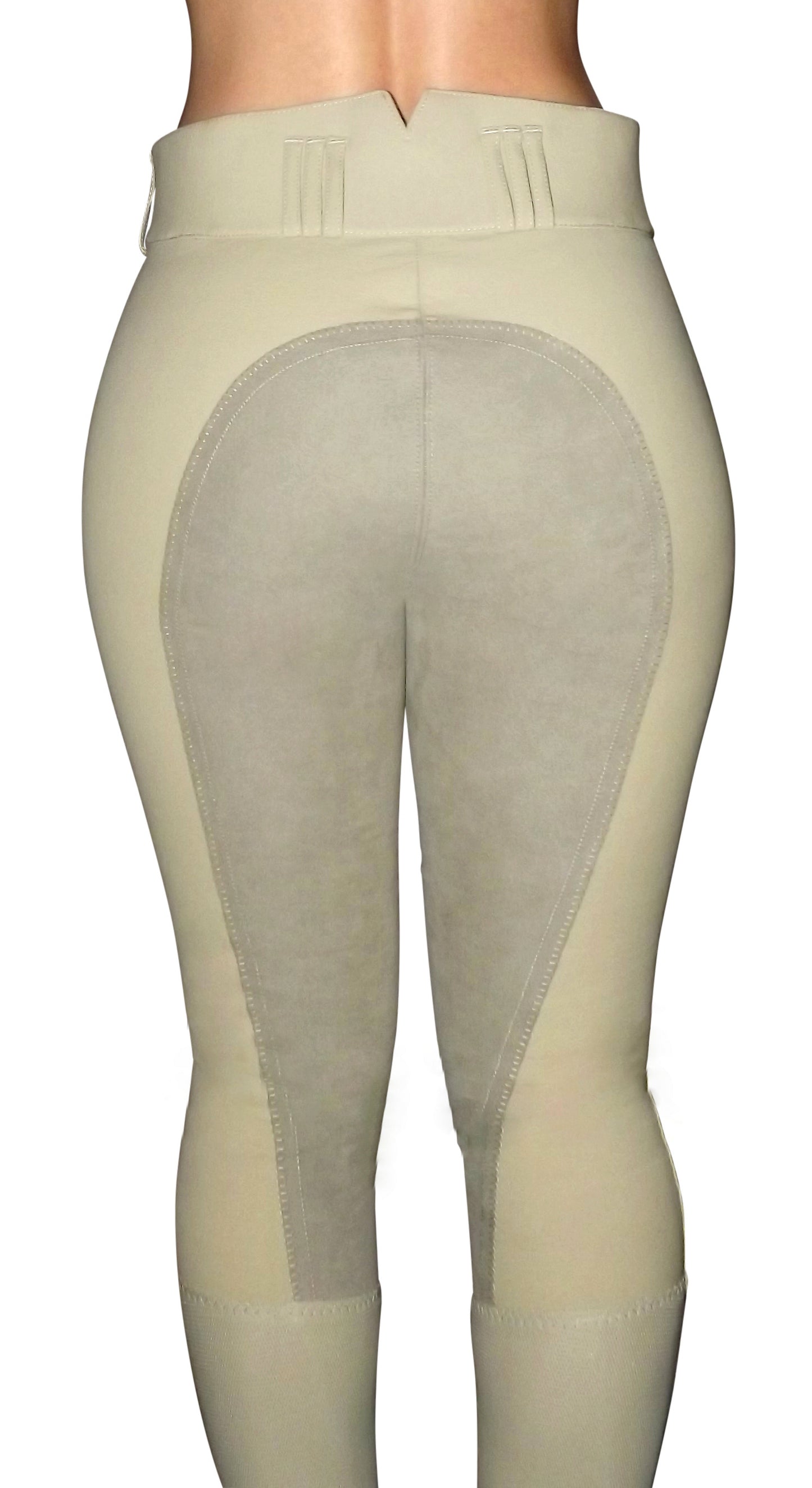 High Waisted Breeches - Full Suede Seat