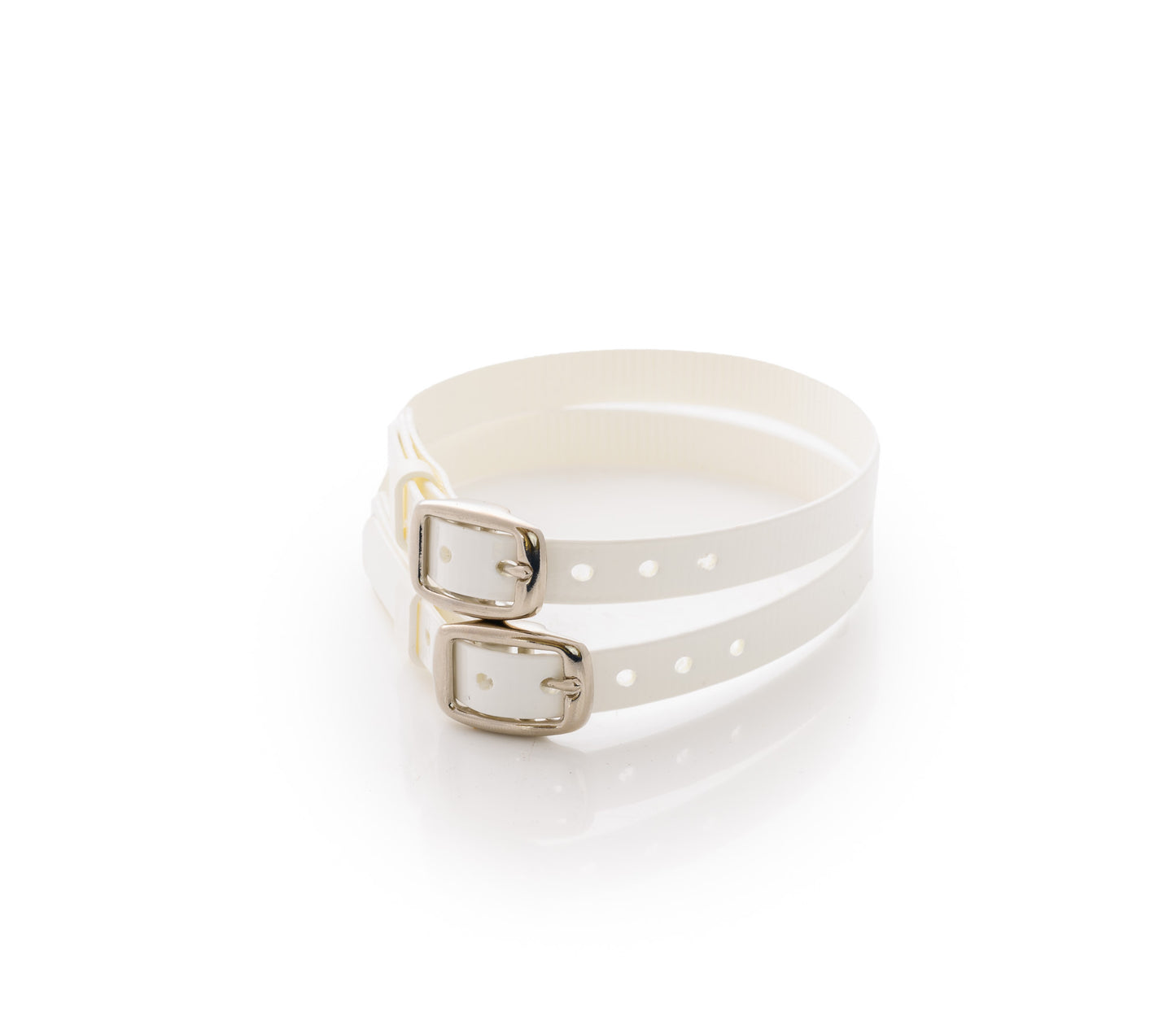Wipe Clean White Garter Straps