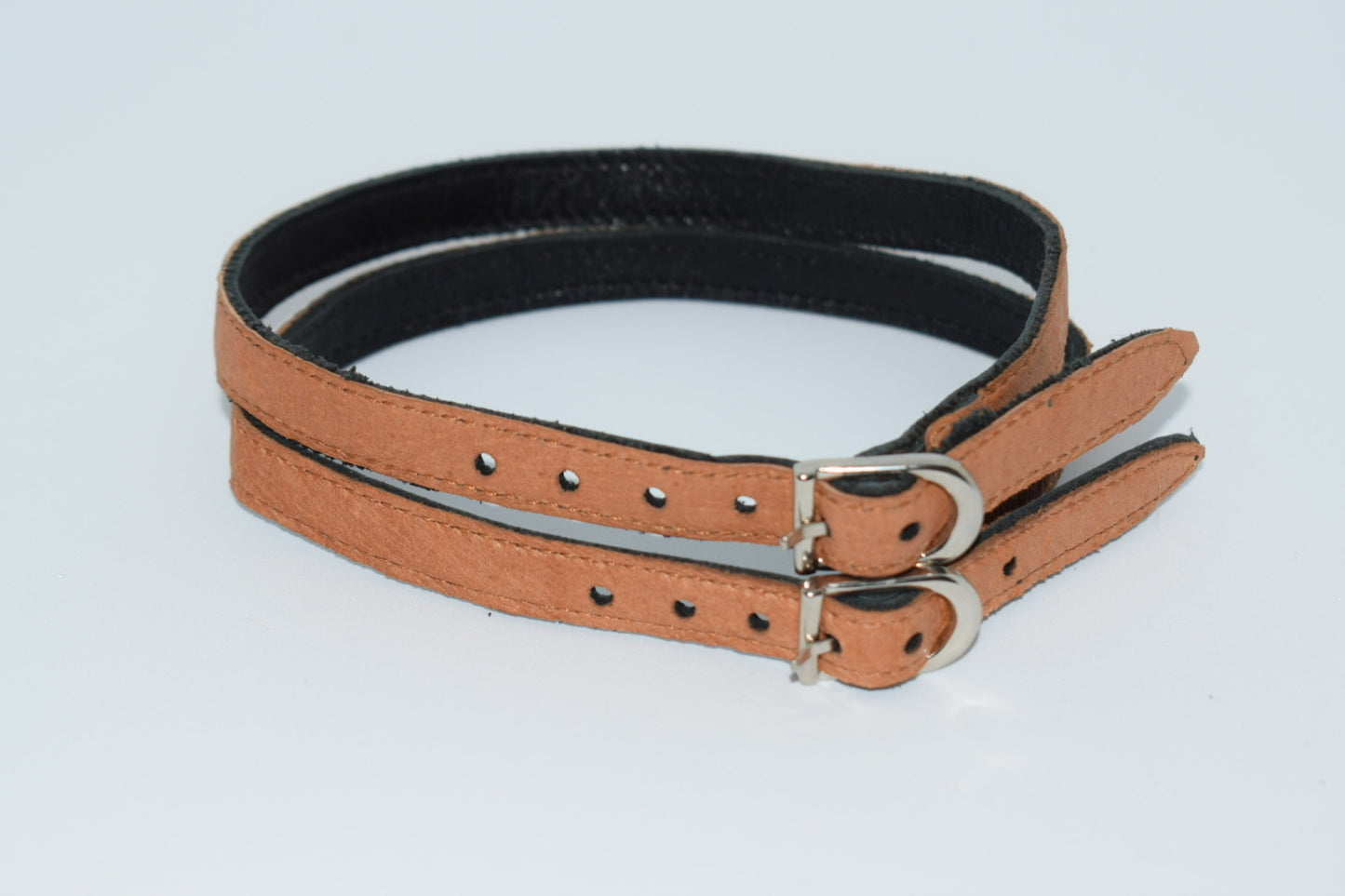 Tan Spur & Garter Straps