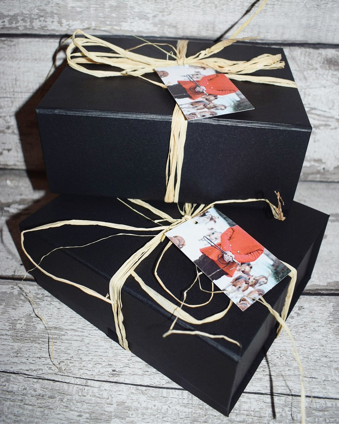 Saddle Flask Hunting Gift Box
