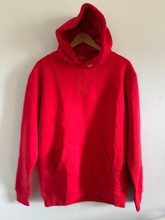 Hoodie - L- Red