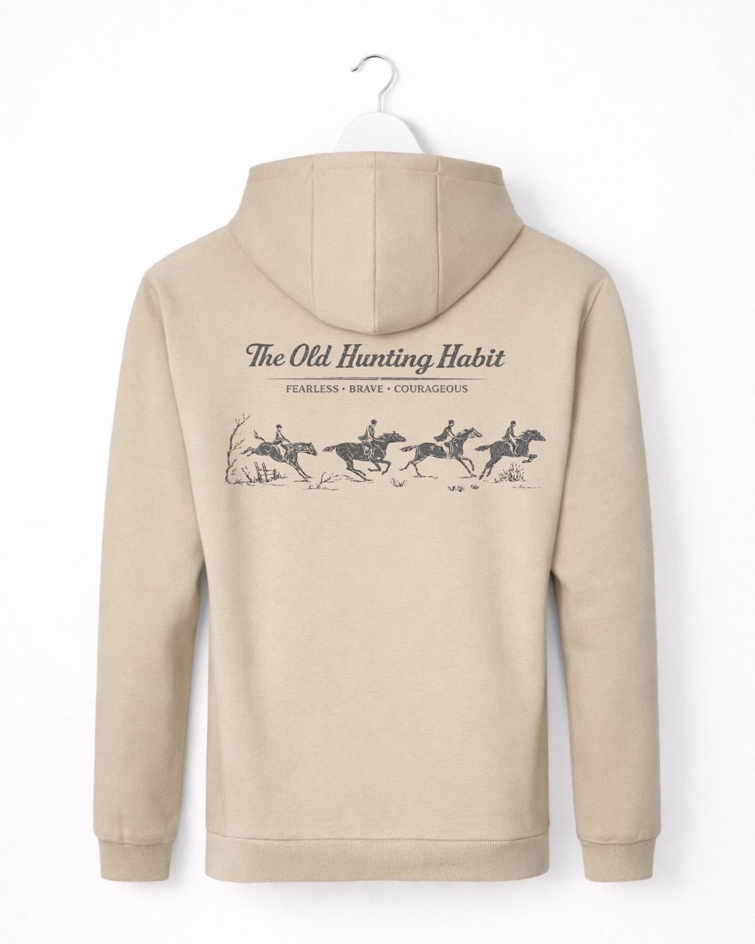 "FEARLESS BRAVE  COURAGEOUS" Hoodie