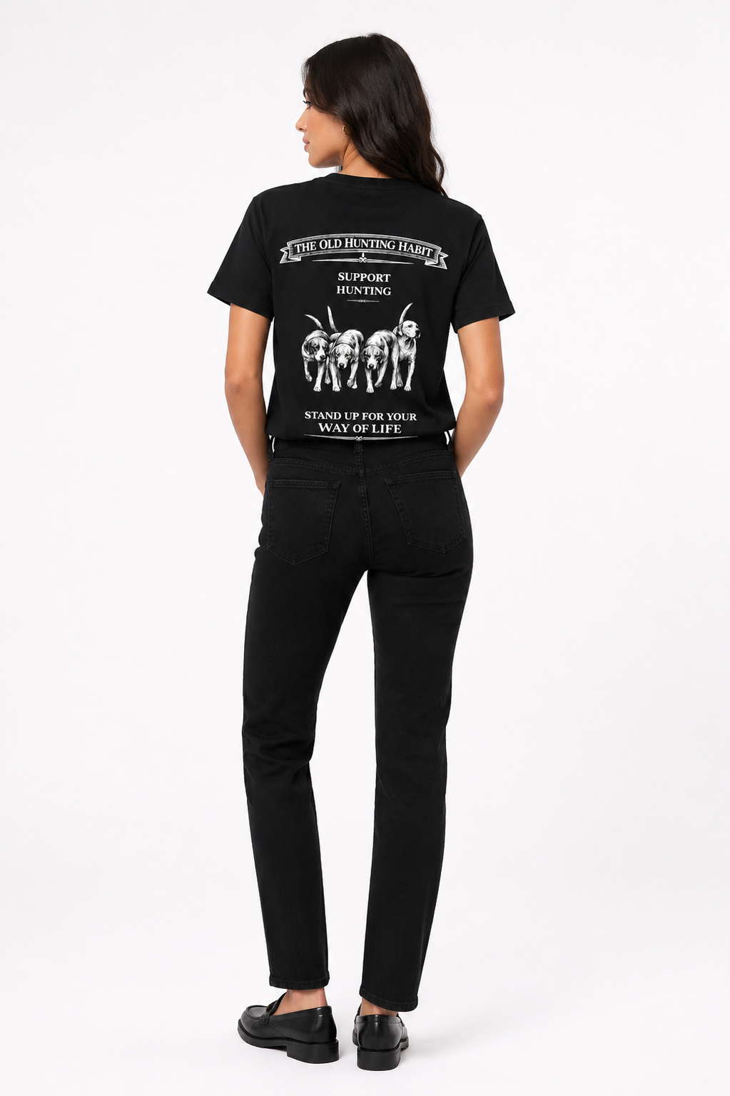 Support Hunting T Shirt - Hounds