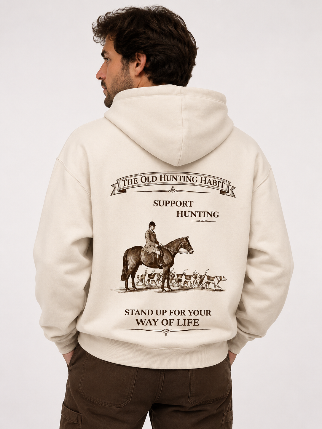Support Hunting Hoodie - Horse & Hounds