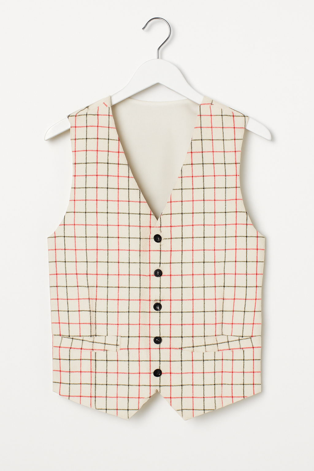 Classic Tattersall Check Waistcoat