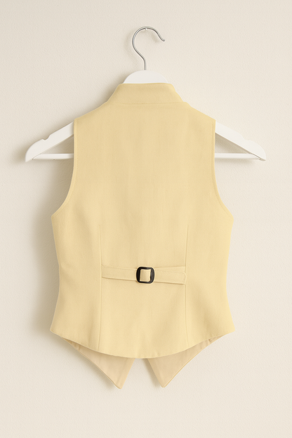 Wool Vintage Style Waistcoat