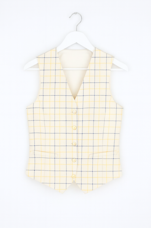 Classic Lightweight Tattersall Check Waistcoat