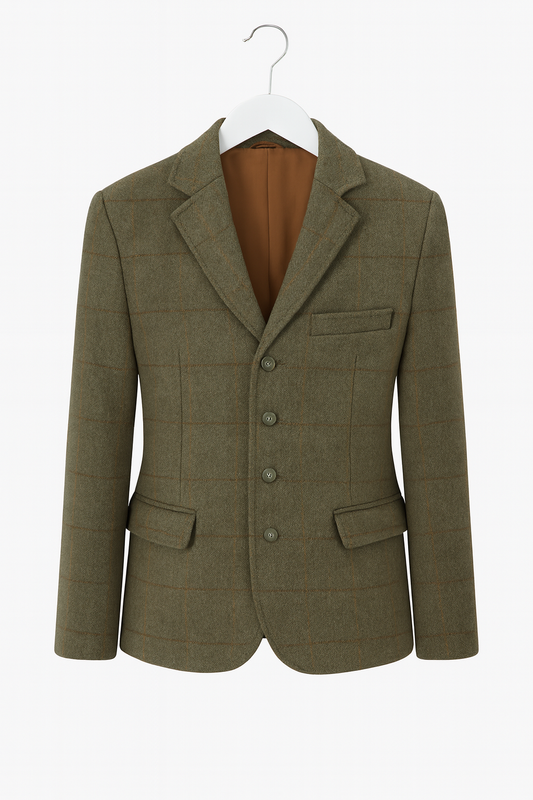 Mens Tweed Riding Jacket