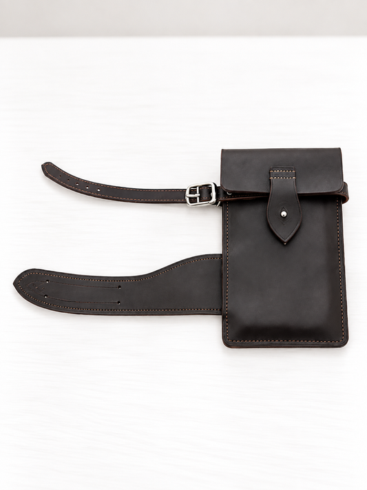 Mounted Phone Leather Case