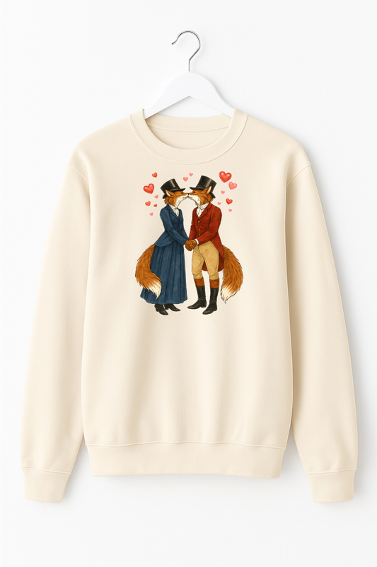 Limited Edition Valentine's Foxes Sweatshirt