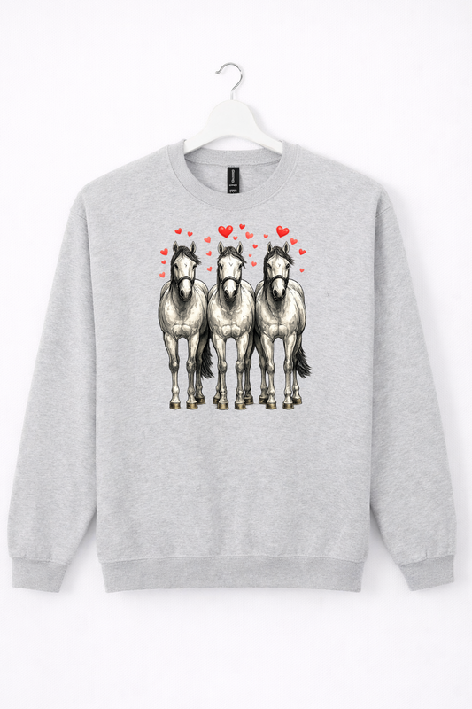 Limited Edition Valentine's Horse Sweatshirt