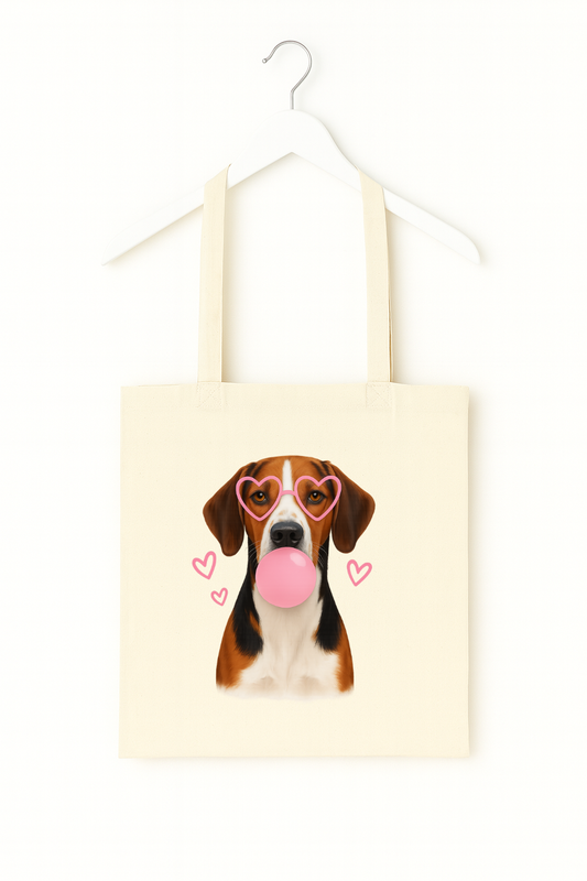 Limited Edition Valentine's Hound Tote Bag