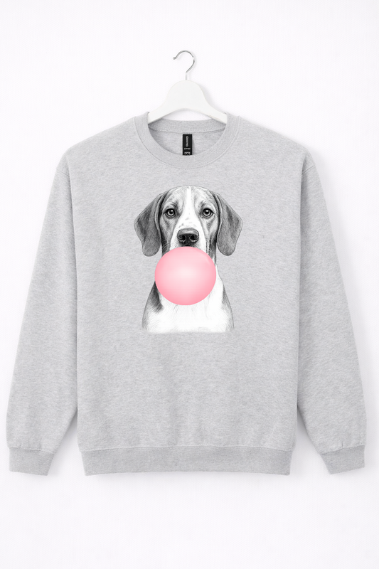 Limited Edition Bubblegum Valentine's Hound Sweatshirt