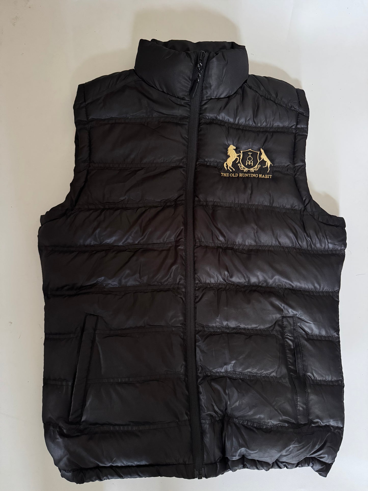 TOHH Black Padded Gilet - M