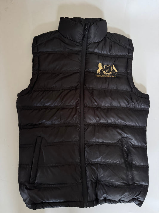 TOHH Black Padded Gilet - M