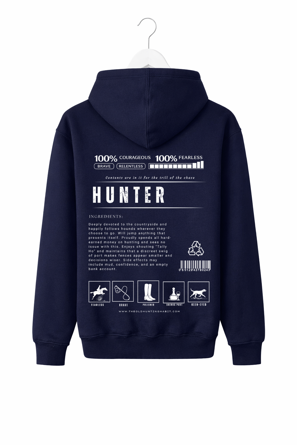 HUNTER Ingredients Hoody