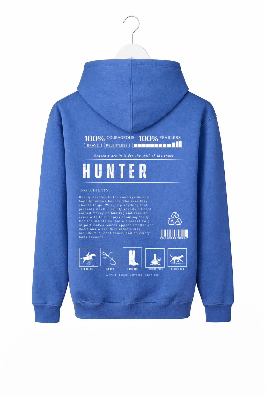 HUNTER Ingredients Hoody
