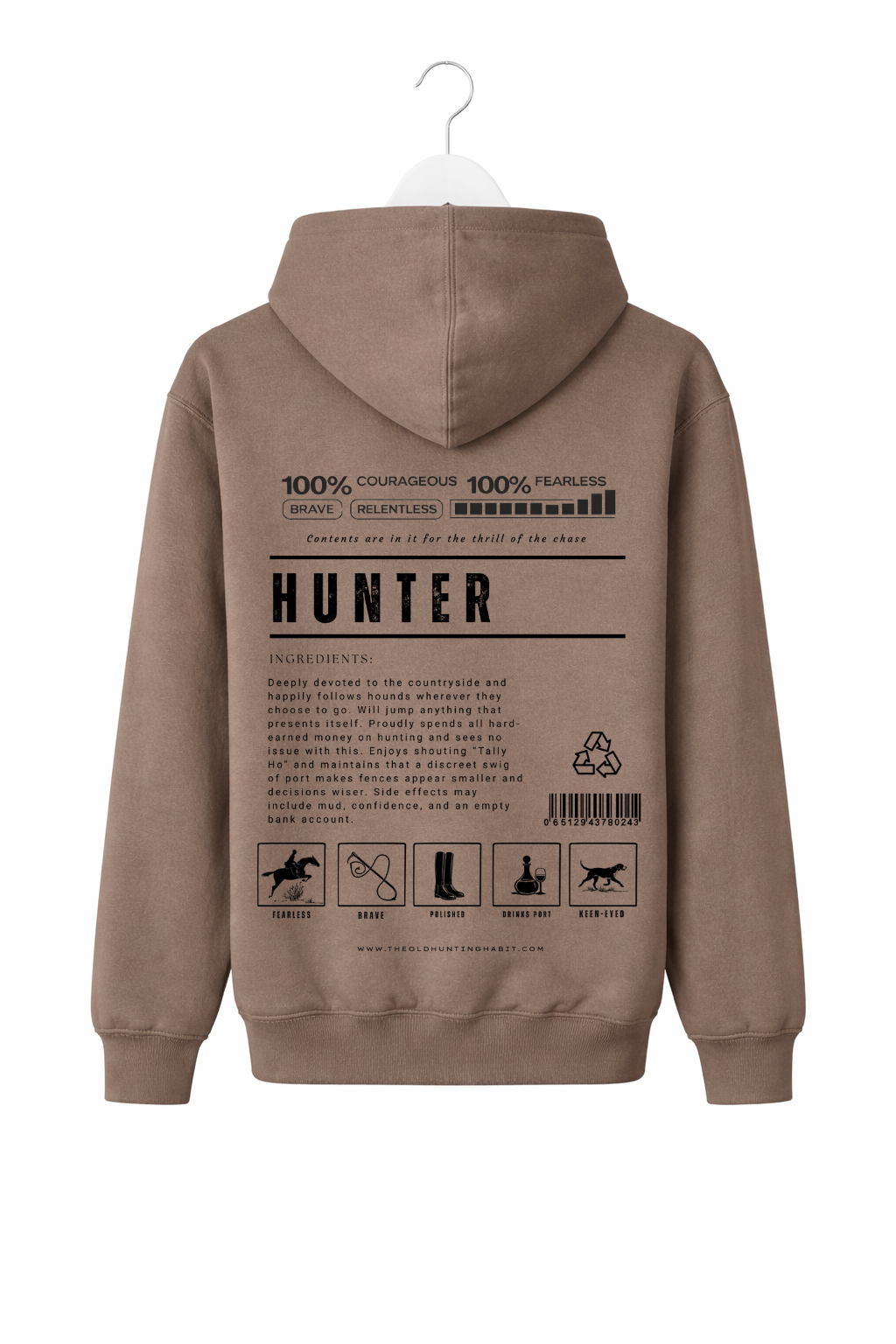 HUNTER Ingredients Hoody
