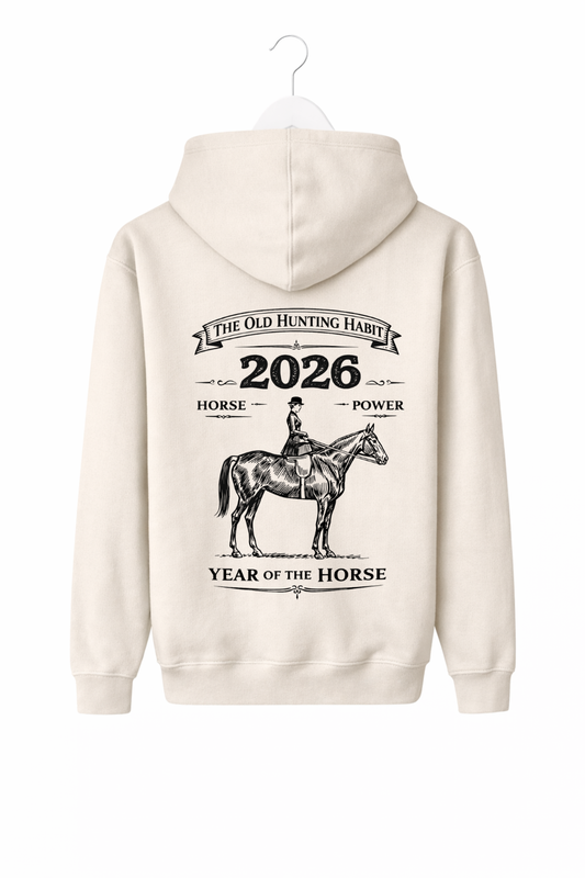 Side Saddle Lady.... Year of the Horse Hoody