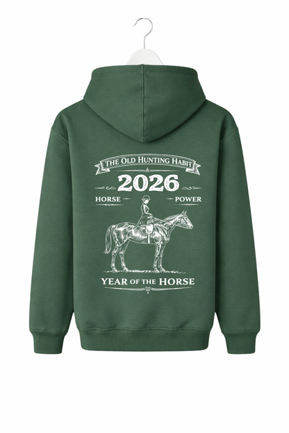 Side Saddle Lady.... Year of the Horse Hoody