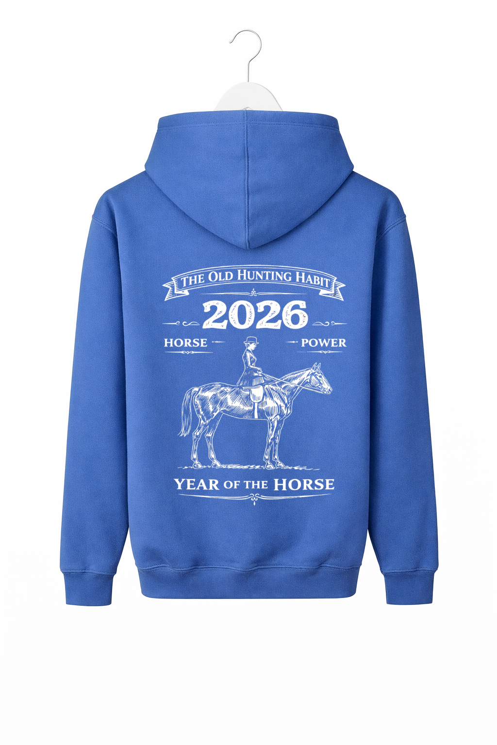 Side Saddle Lady.... Year of the Horse Hoody