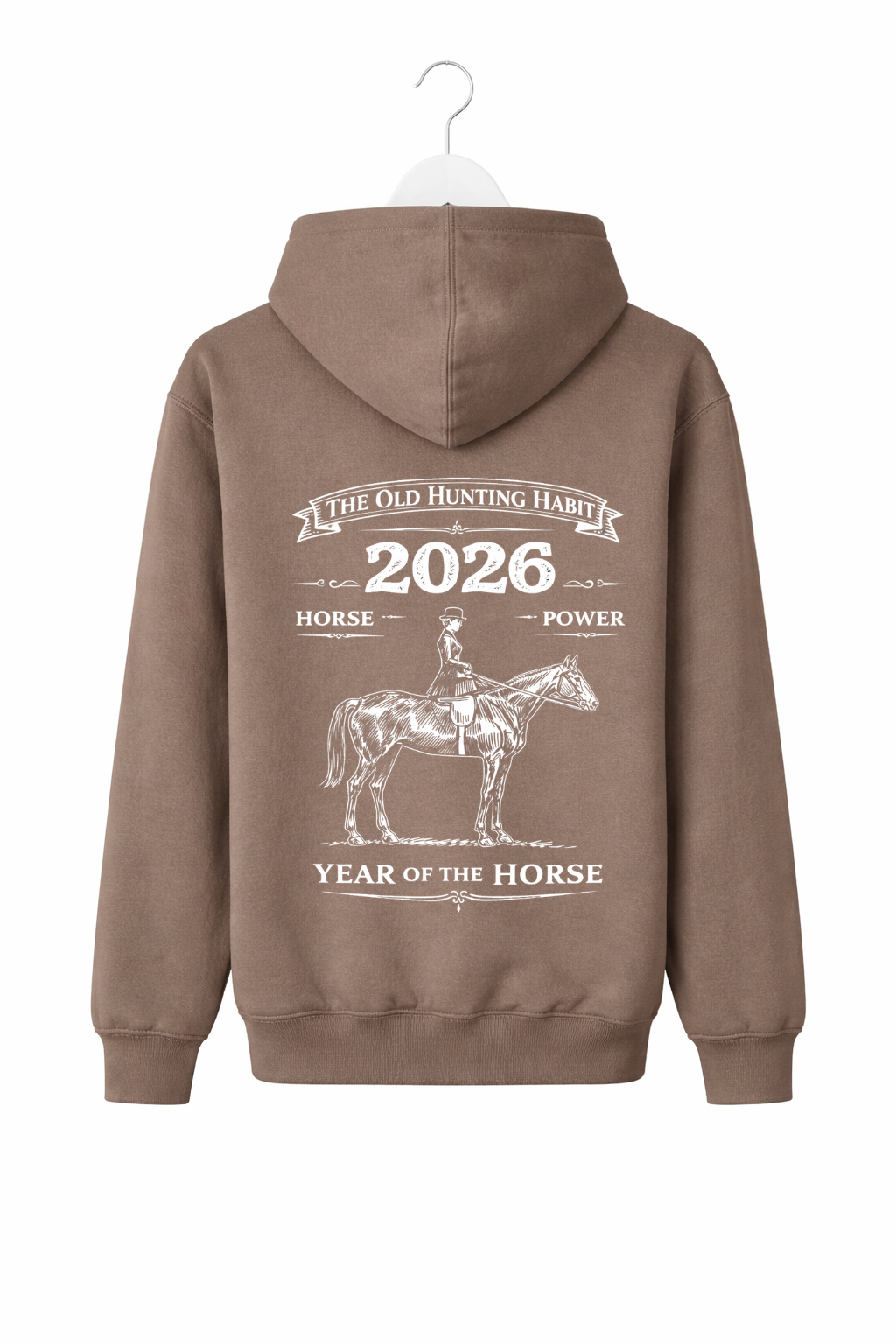 Side Saddle Lady.... Year of the Horse Hoody