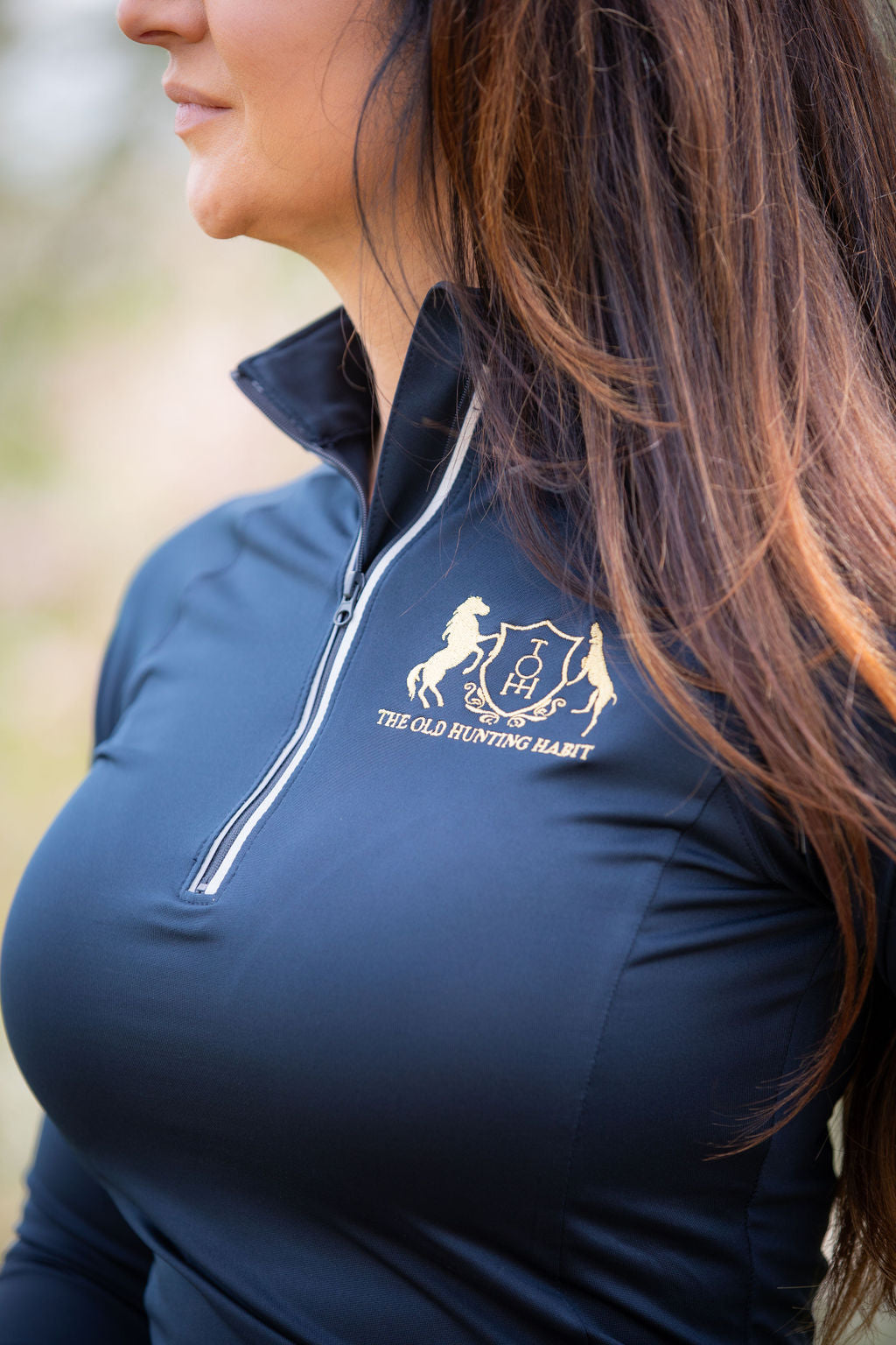 TOHH REATHABLE PERFORMANCE 1/4 ZIP  BASELAYER