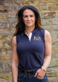 TOHH Horse & Hound Sleeveless Polo Shirt