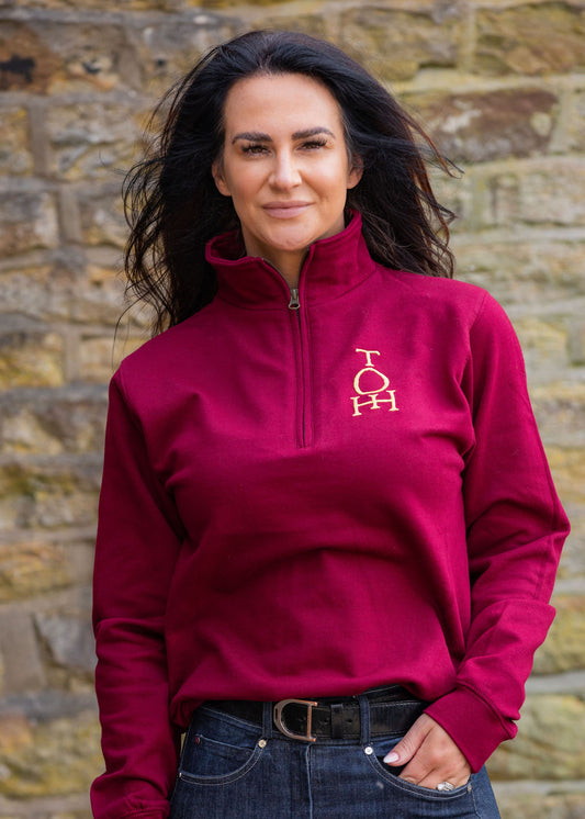 TOHH Initial 1/4 Zip Sweatshirt