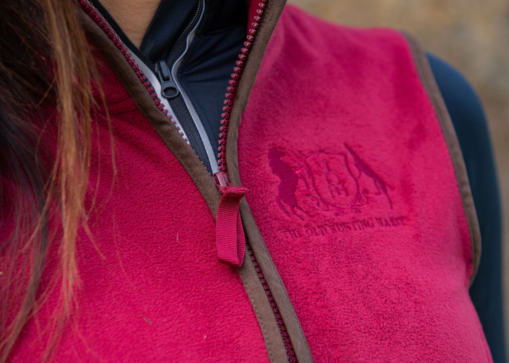 TOHH Horse & Hound Fleece Gilet