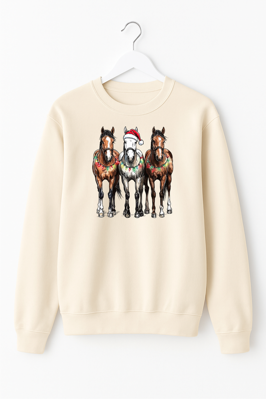 Limited Edition Festive Horse's Sweatshirt