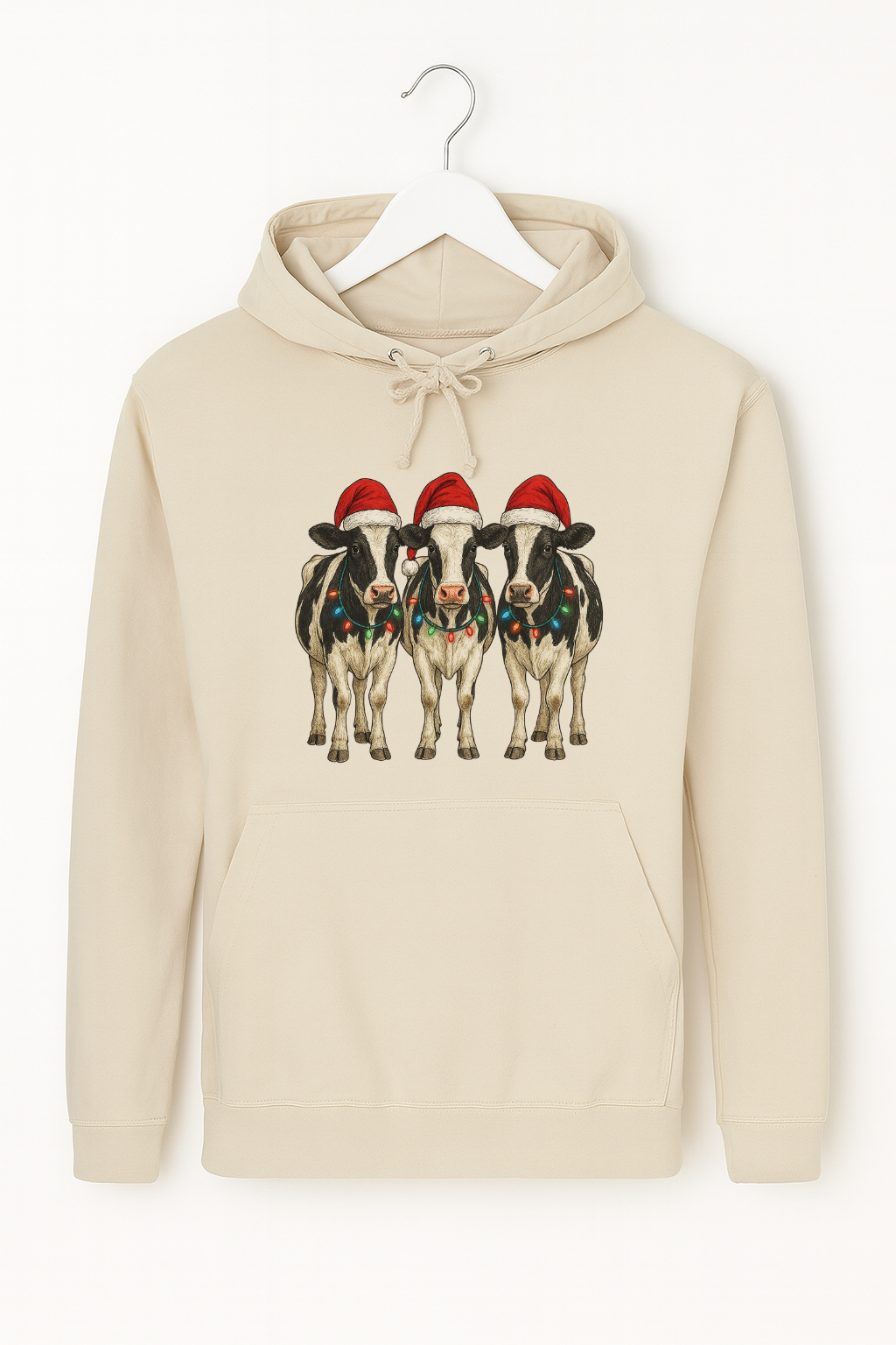 Limited Edition Festive Cow's Hoodie