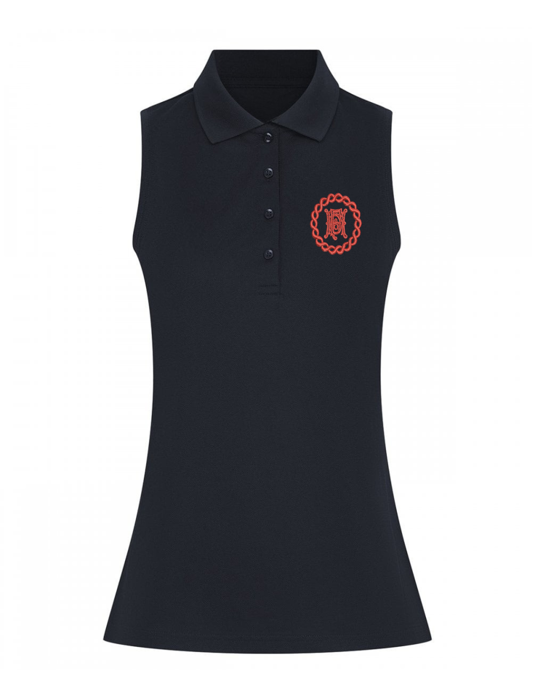 F&D Sleeveless Polo