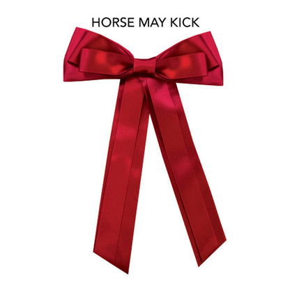 Horse warning Tail Ribbon