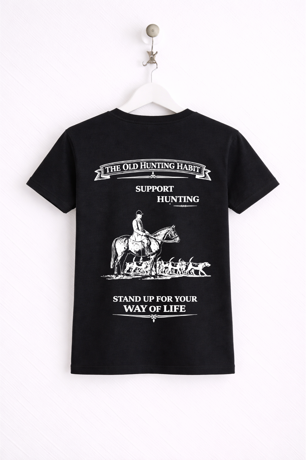 Support Hunting T Shirt - Horse & Hounds