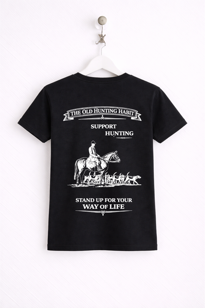 Support Hunting T Shirt - Horse & Hounds