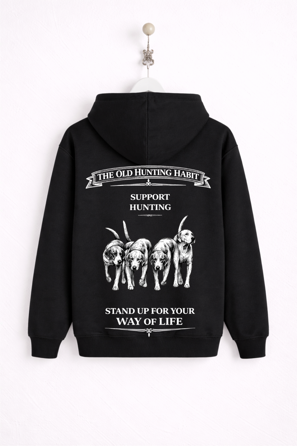 Support Hunting Hoodie - Hounds