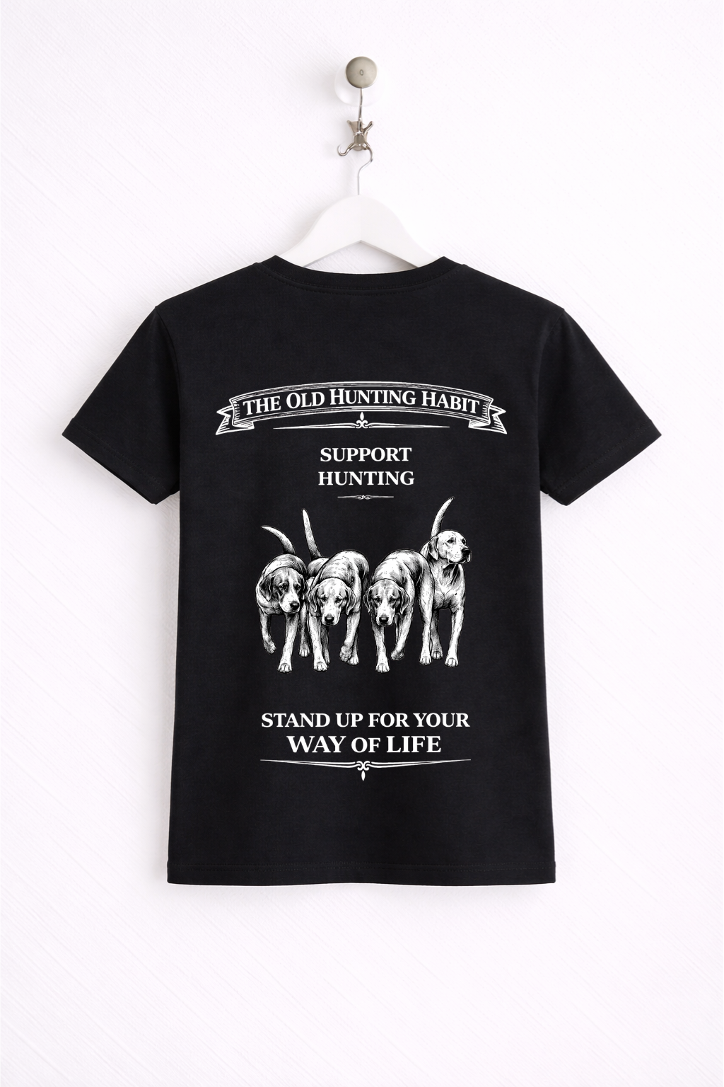 Support Hunting T Shirt - Hounds