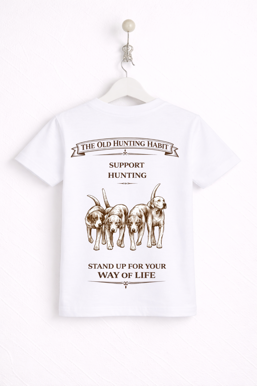 Support Hunting T Shirt - Hounds