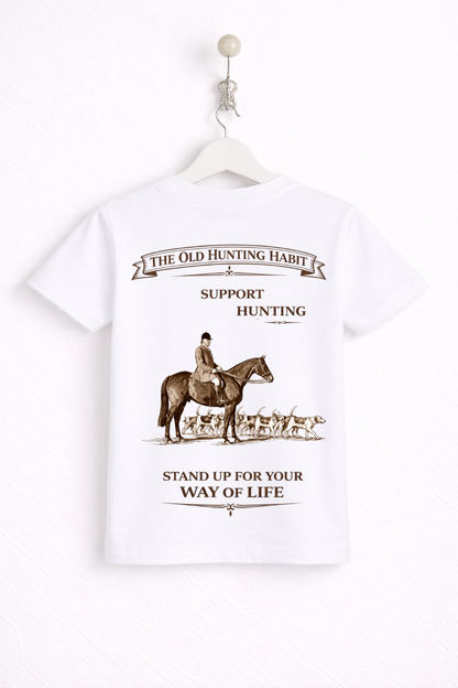 Support Hunting T Shirt - Horse & Hounds