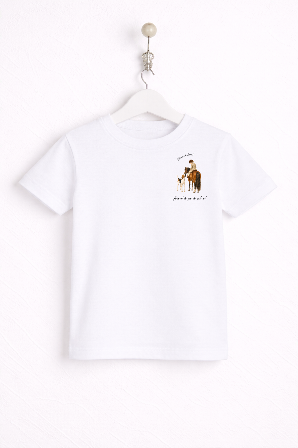Born to hunt, forced to go to school T Shirt