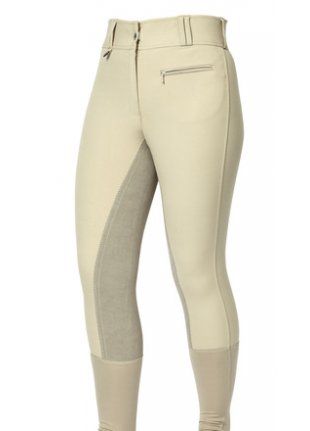 High Waisted Breeches - Full Suede Seat