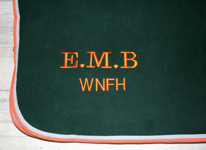 TOHH Personalised Fleece Show Rug